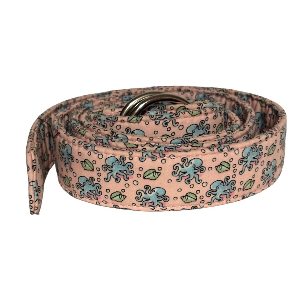 NWOT VINEYARD VINES Pink D-ring Octopus Shell
Belt Girls Sz Large
